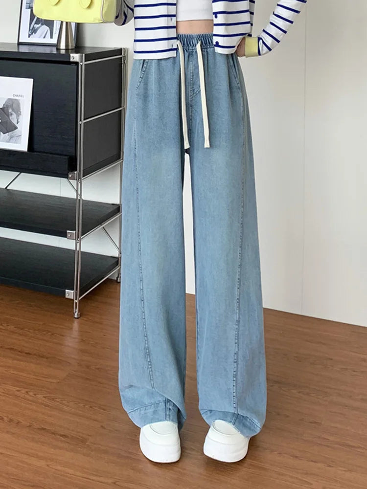 Jeans Straight High Waist