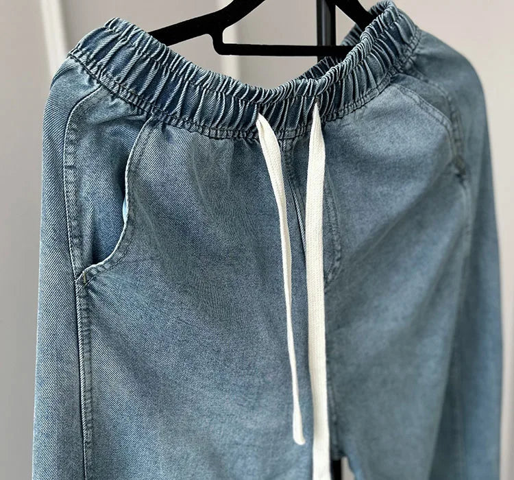 Jeans Straight High Waist
