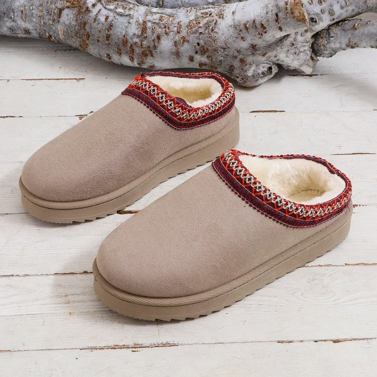 New Cashmere Warm Covered Half Mop
